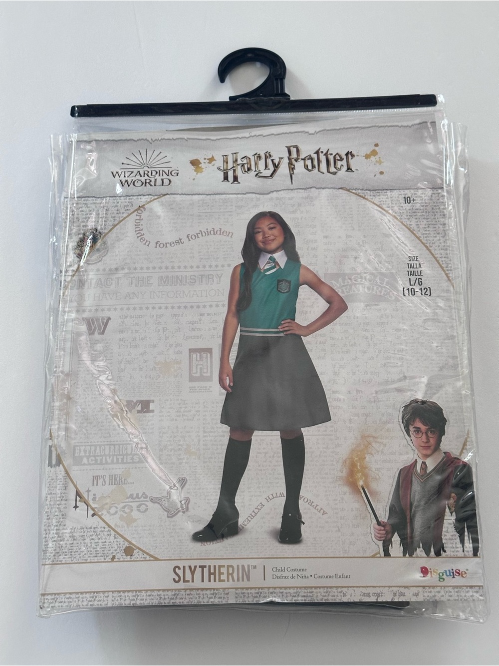 Harry Potter Slytherin Dress and collar costume
